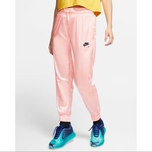 nike pink track pants